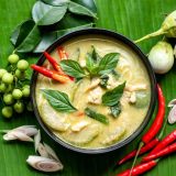 グリーンカレー 献立