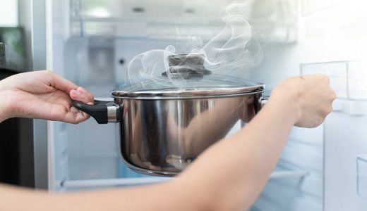 熱いもの 冷蔵庫に入れても大丈夫？正しい冷まし方と保存のポイント